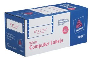 Inkjet computer labels